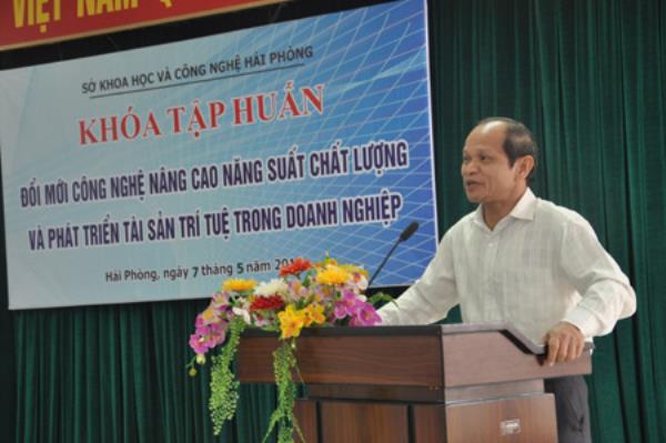 Khóa tập huấn chuyên đề đổi mới công nghệ, nâng cao năng suất, chất lượng và phát triển tài sản trí tuệ